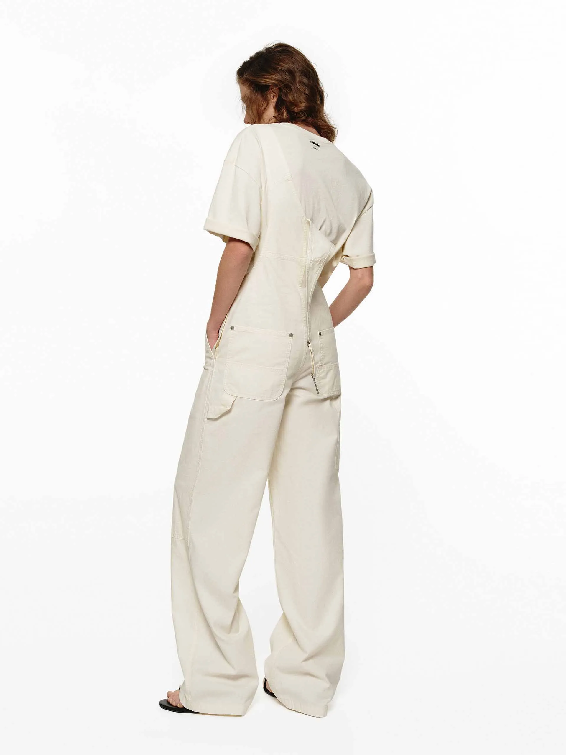 Cargo Cotton Jumpsuits sold by Mo&Co product image thumbnail 4