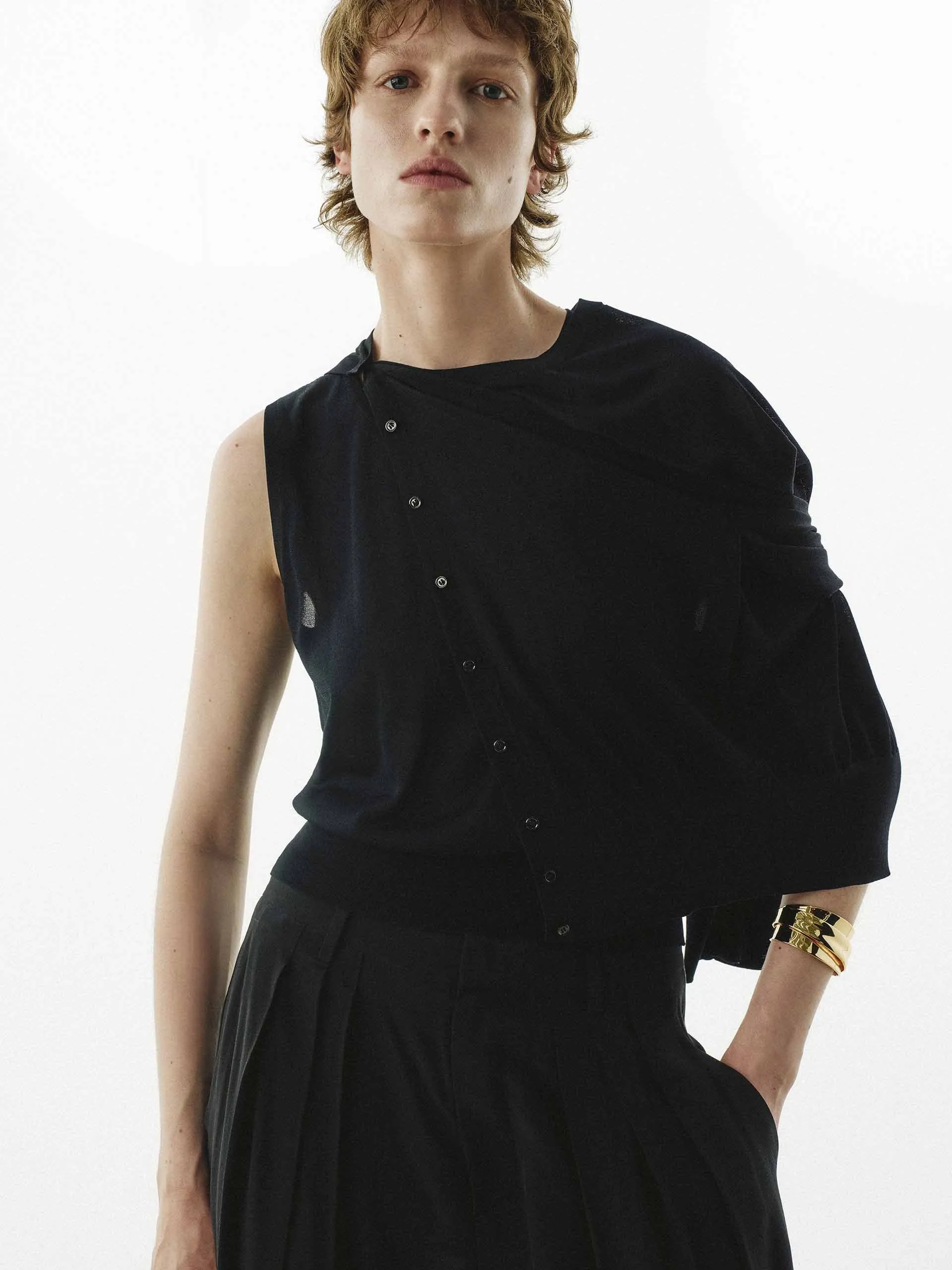 Two-Piece Knit Cardigan Set sold by Mo&Co