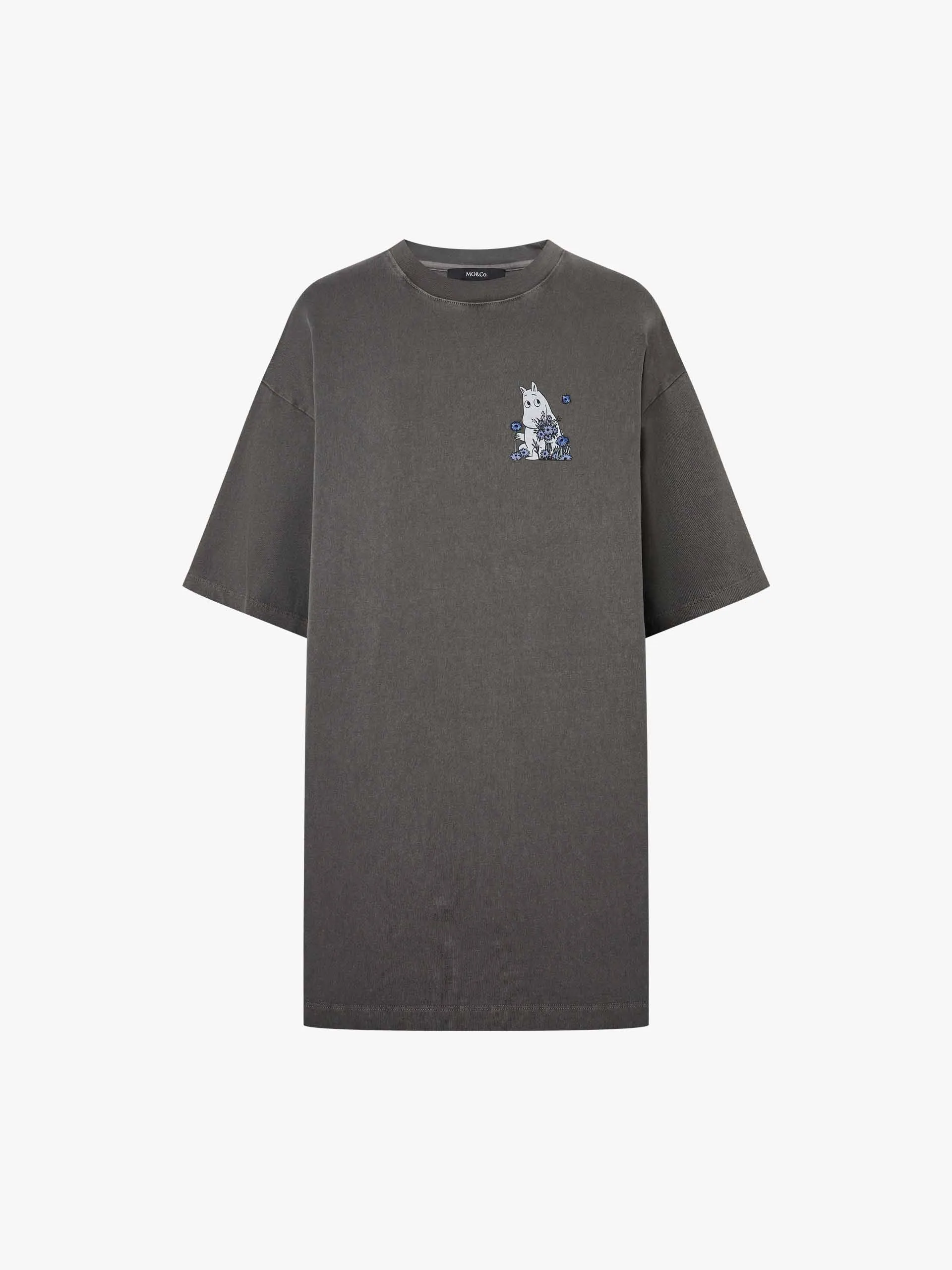 Floral Print Cotton T-shirt sold by Mo&Co product image thumbnail 5