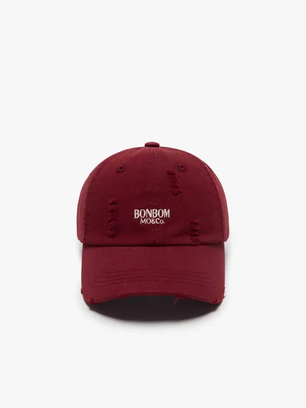 Distressed Baseball Cap made by Mo&Co