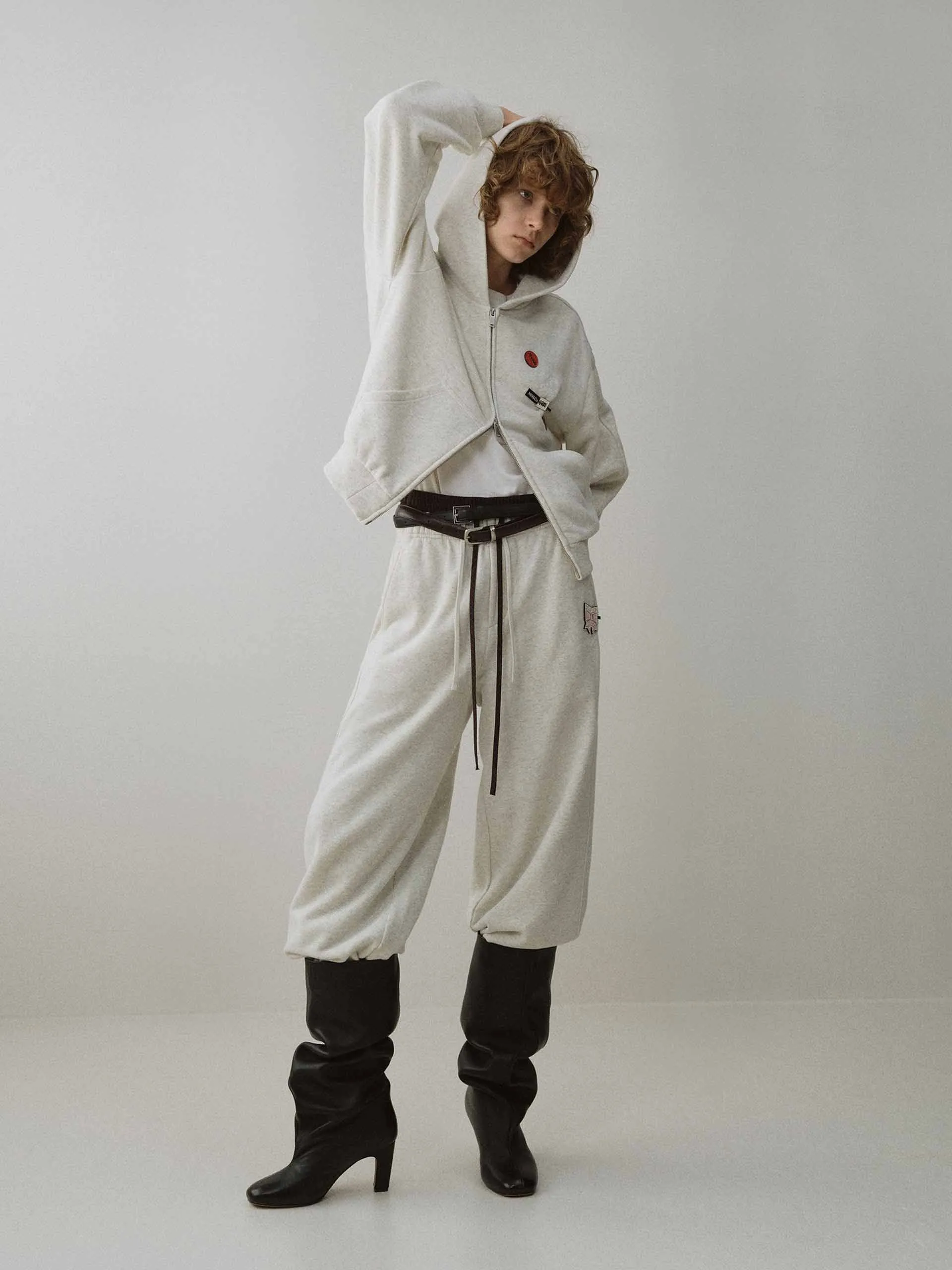 Cotton Hooded Zip-Up Jacket sold by Mo&Co product image thumbnail 2