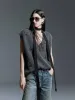 Crystal Decoration Knit Vest sold by Mo&Co