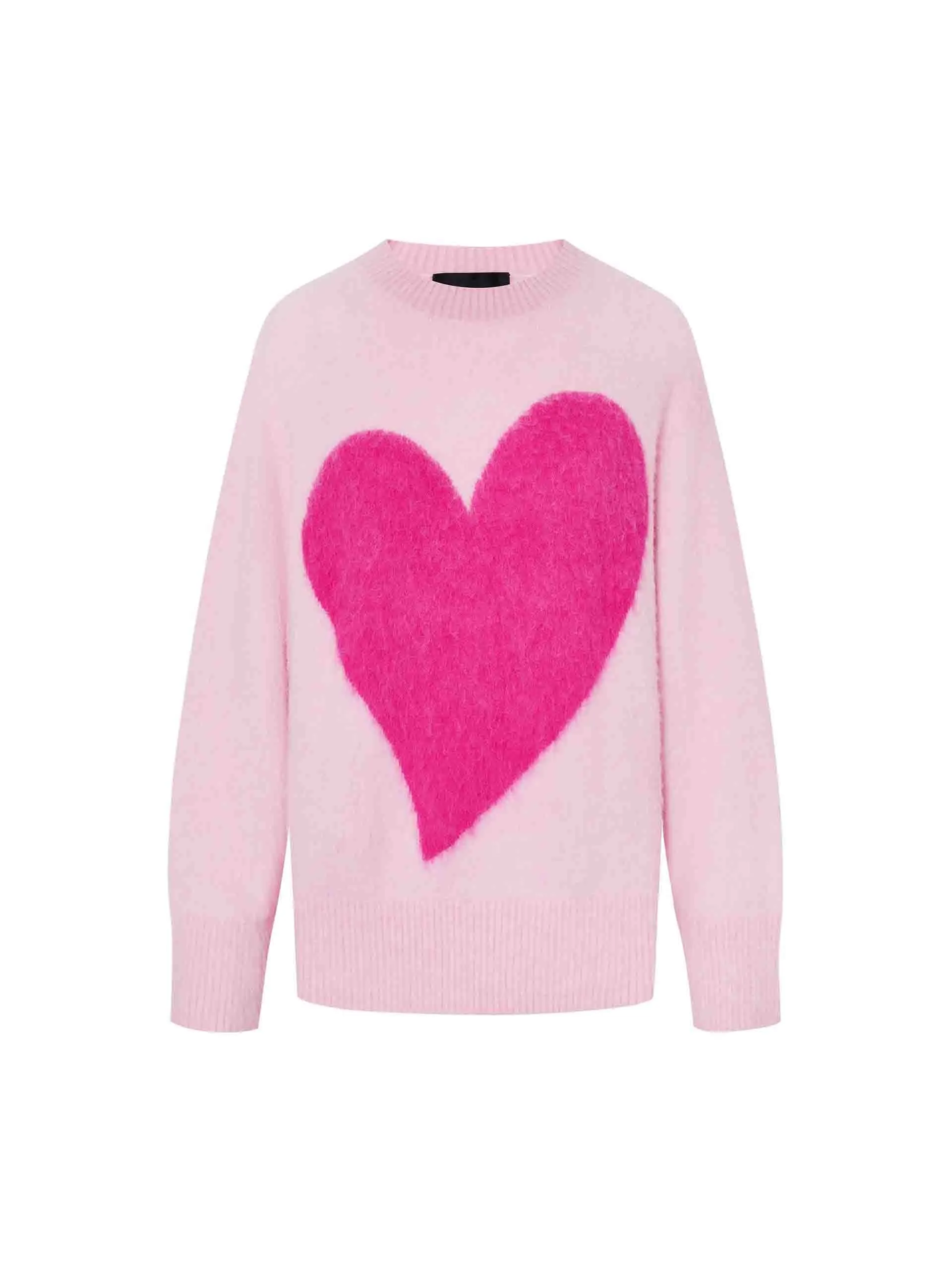 Heart Pattern Loose Sweater sold by Mo&Co product image thumbnail 5