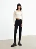 Double Waistband Skinny Jeans sold by Mo&Co