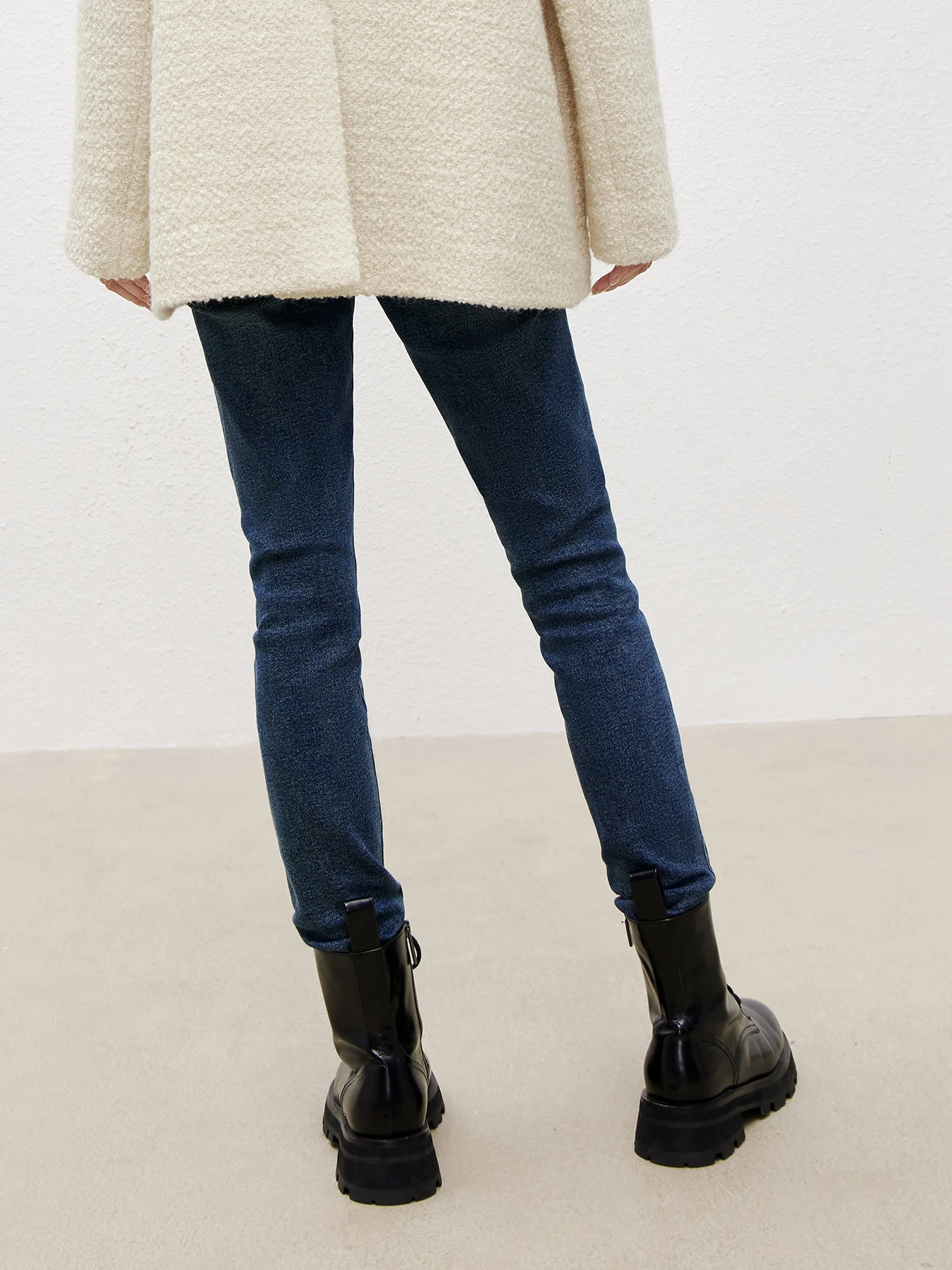 Wide Waistband Jeans in Skinny sold by Mo&Co product image thumbnail 3