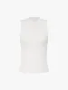 Fitted Ribbed Tank Top sold by Mo&Co