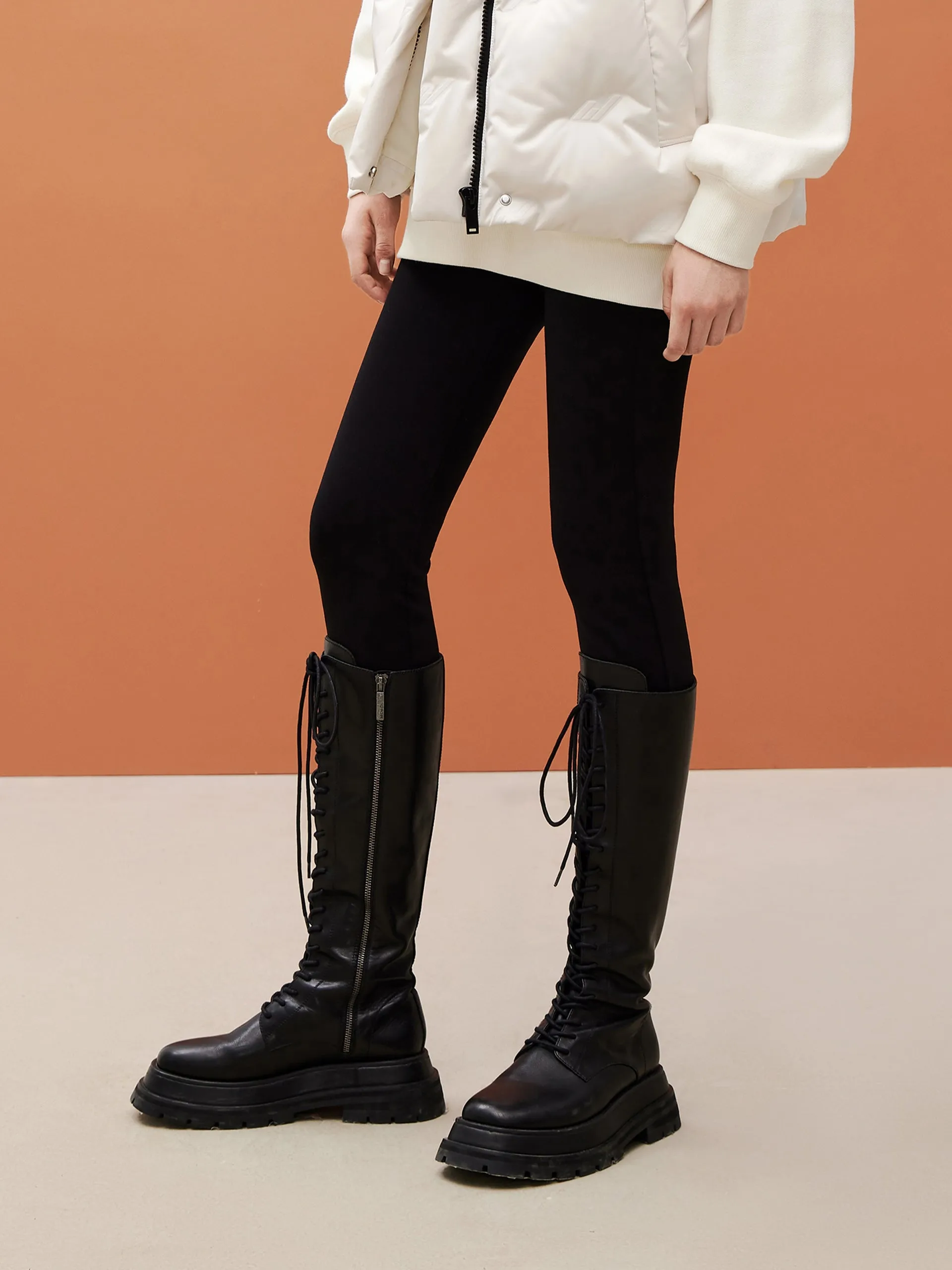 High Waist Elastic Pants sold by Mo&Co product image thumbnail 3