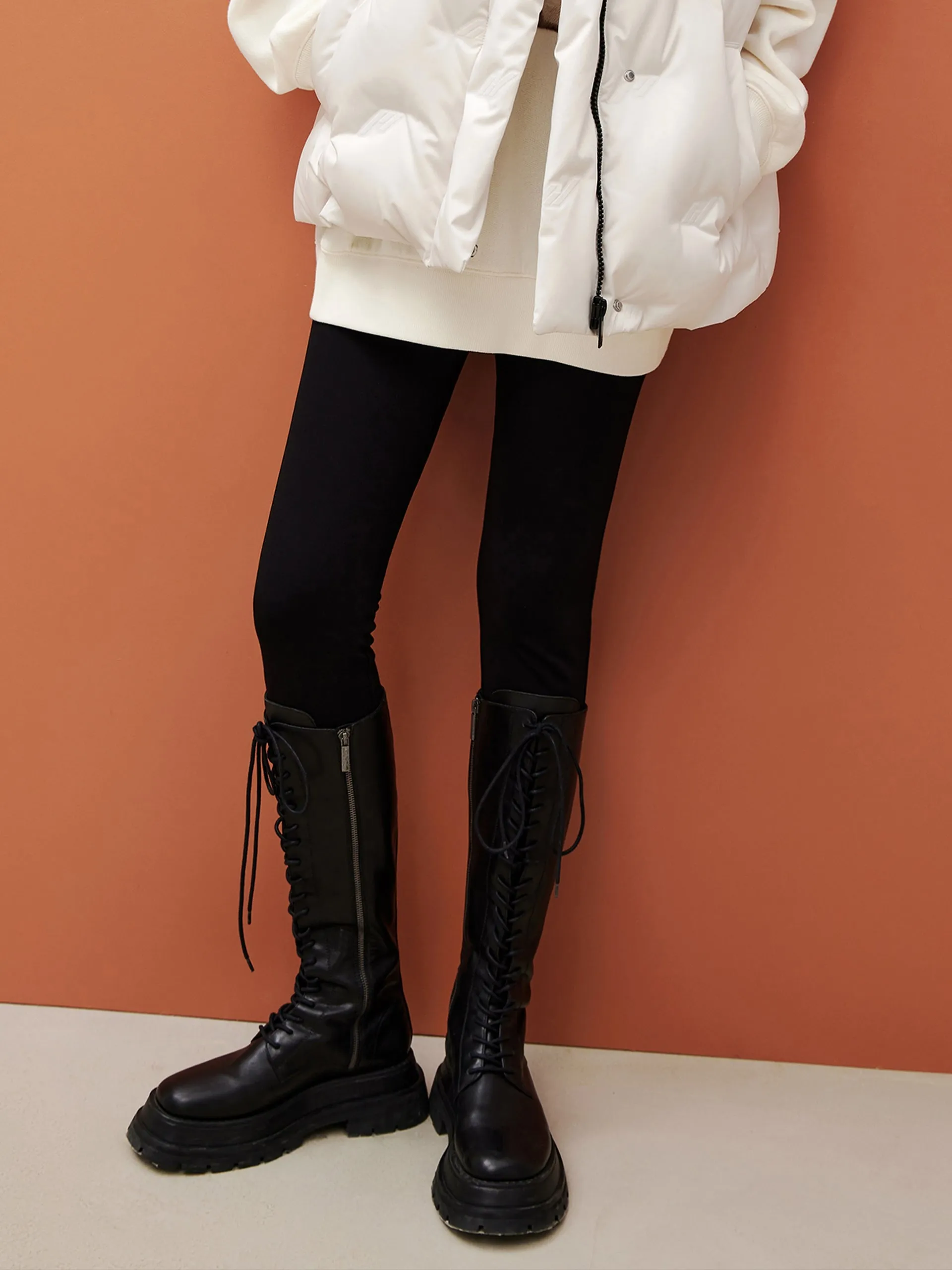 High Waist Elastic Pants sold by Mo&Co