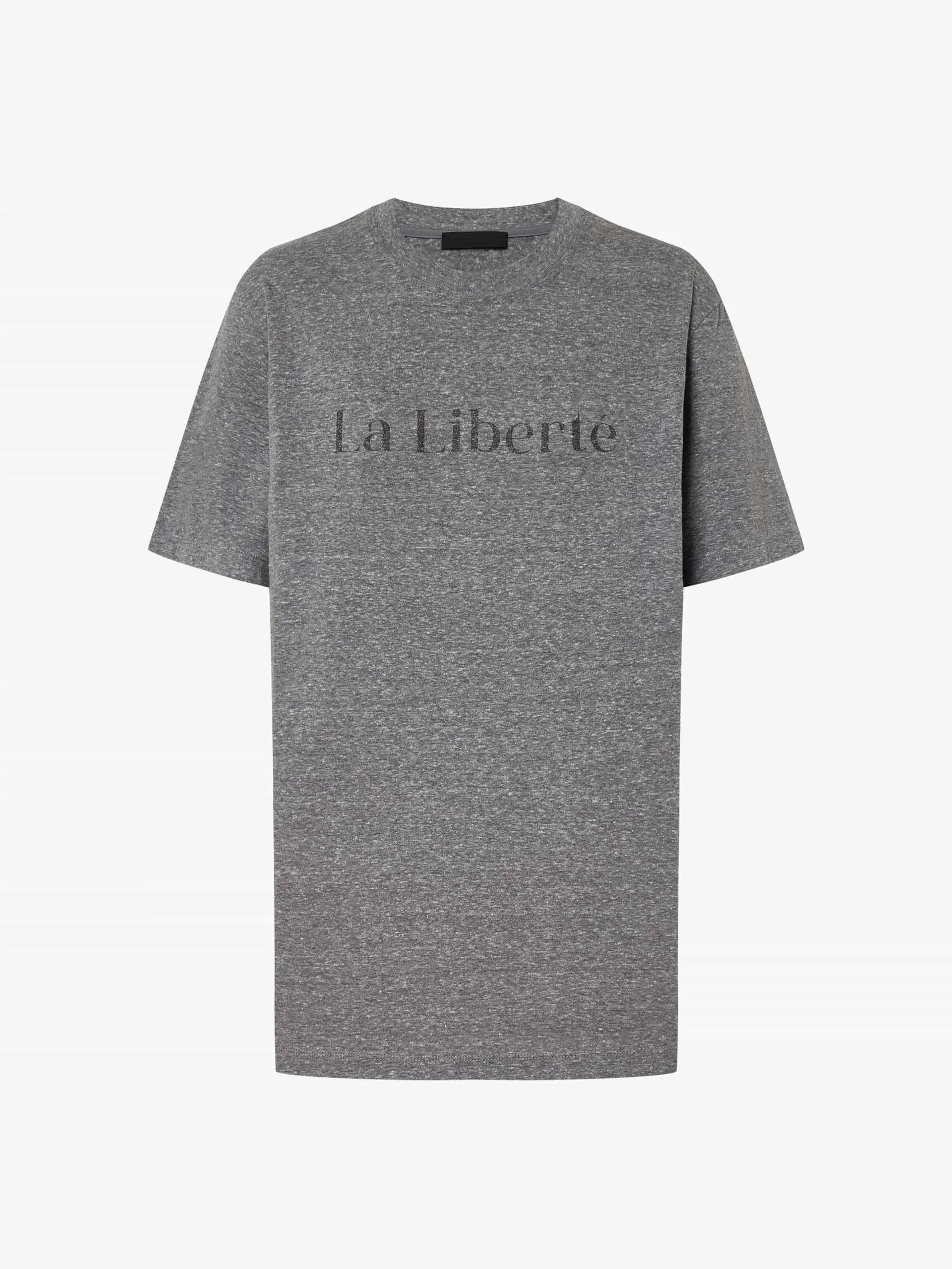 Loose Letter Print T-shirt sold by Mo&Co product image thumbnail 5