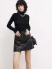 Merino Wool Turtleneck Top sold by Mo&Co