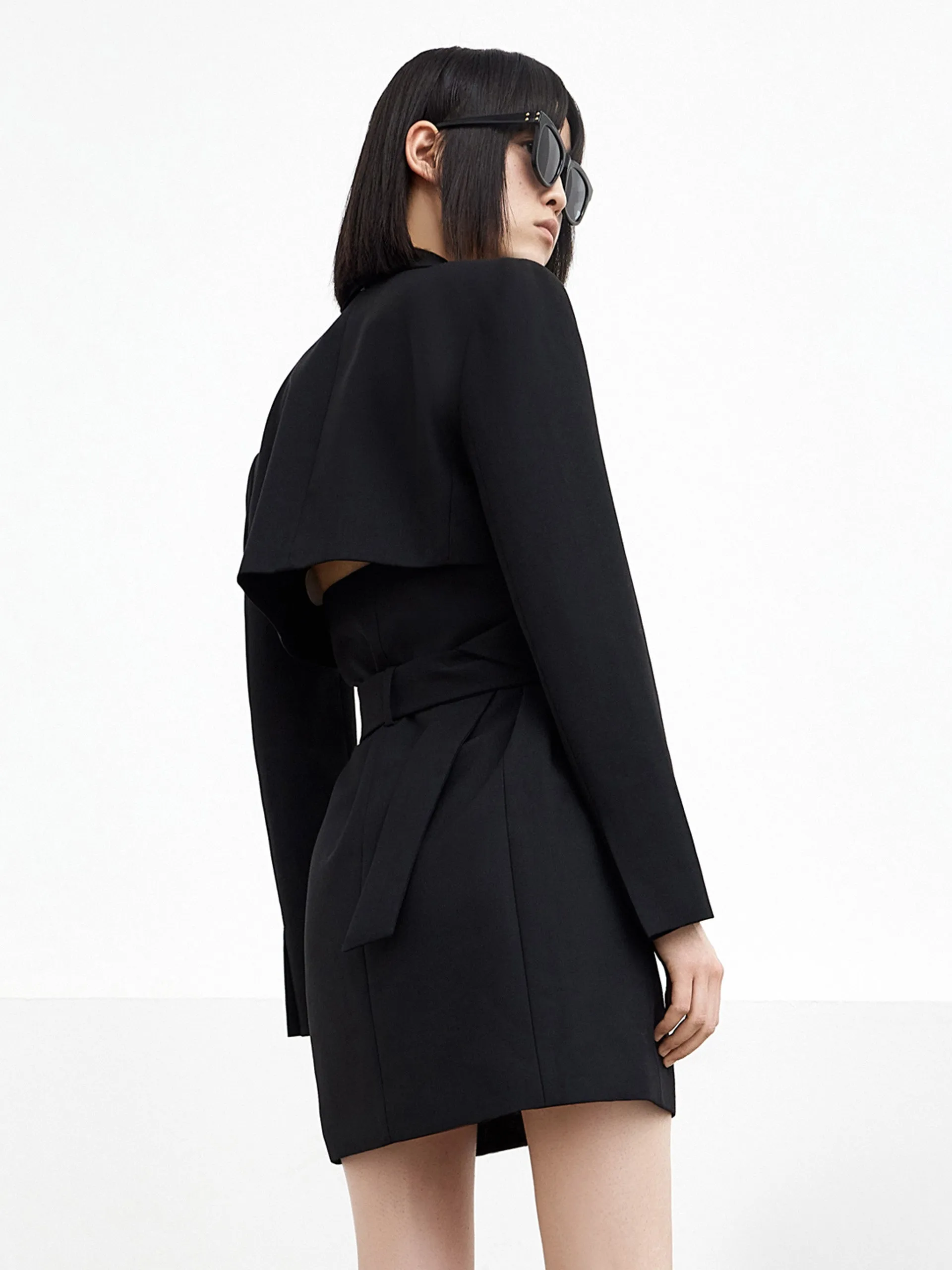 Two Piece Wool-blend Blazer Dress sold by Mo&Co product image thumbnail 2