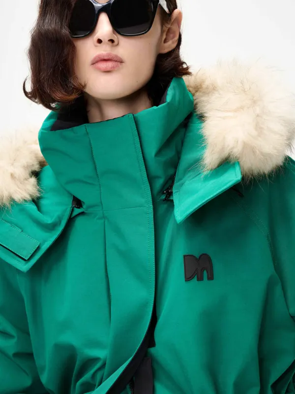 Detachable Hooded Mid Down Jacket sold by Mo&Co