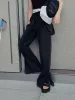 Cotton Slit Denim Jumpsuit sold by Mo&Co