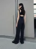 Cotton Slit Denim Jumpsuit sold by Mo&Co