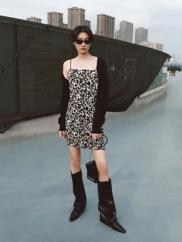 Two Piece Floral Print Dress sold by Mo&Co