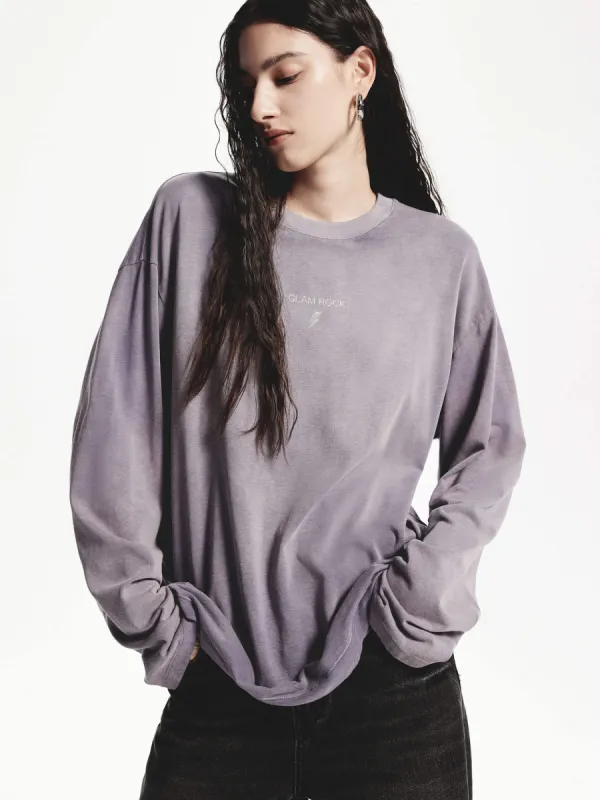 Loose Long Sleeve T-shirt sold by Mo&Co