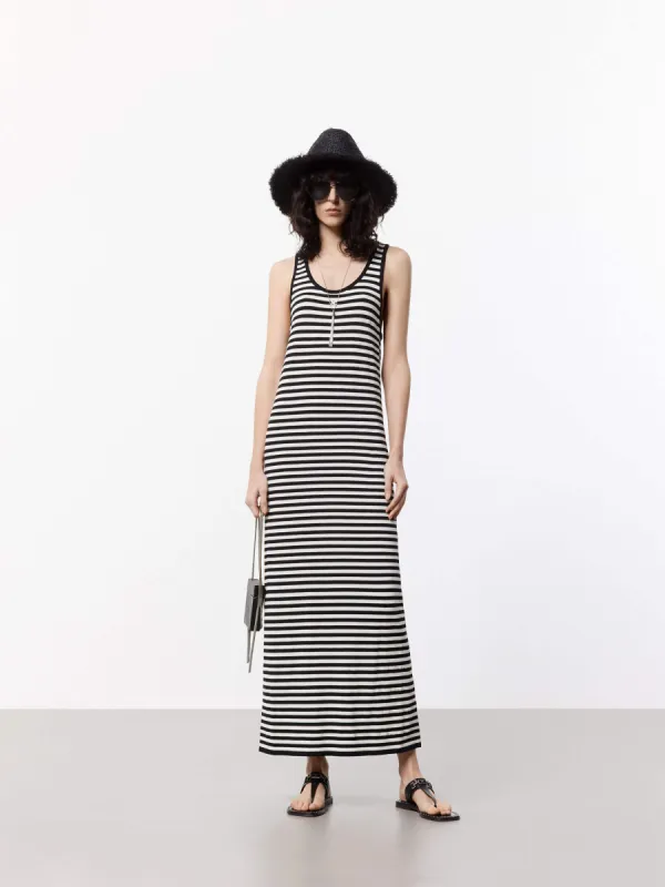 Striped Maxi Tank Dress sold by Mo&Co
