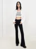 Logo Print Fitted Crop Knit Tank Top sold by Mo&Co