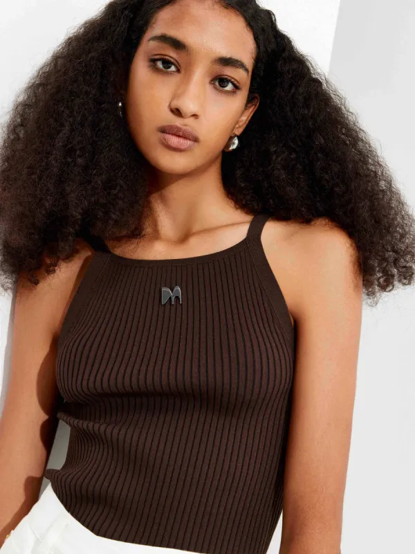Ribbed Knit Tank Top sold by Mo&Co