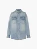 Blue Wash Denim Shirt sold by Mo&Co