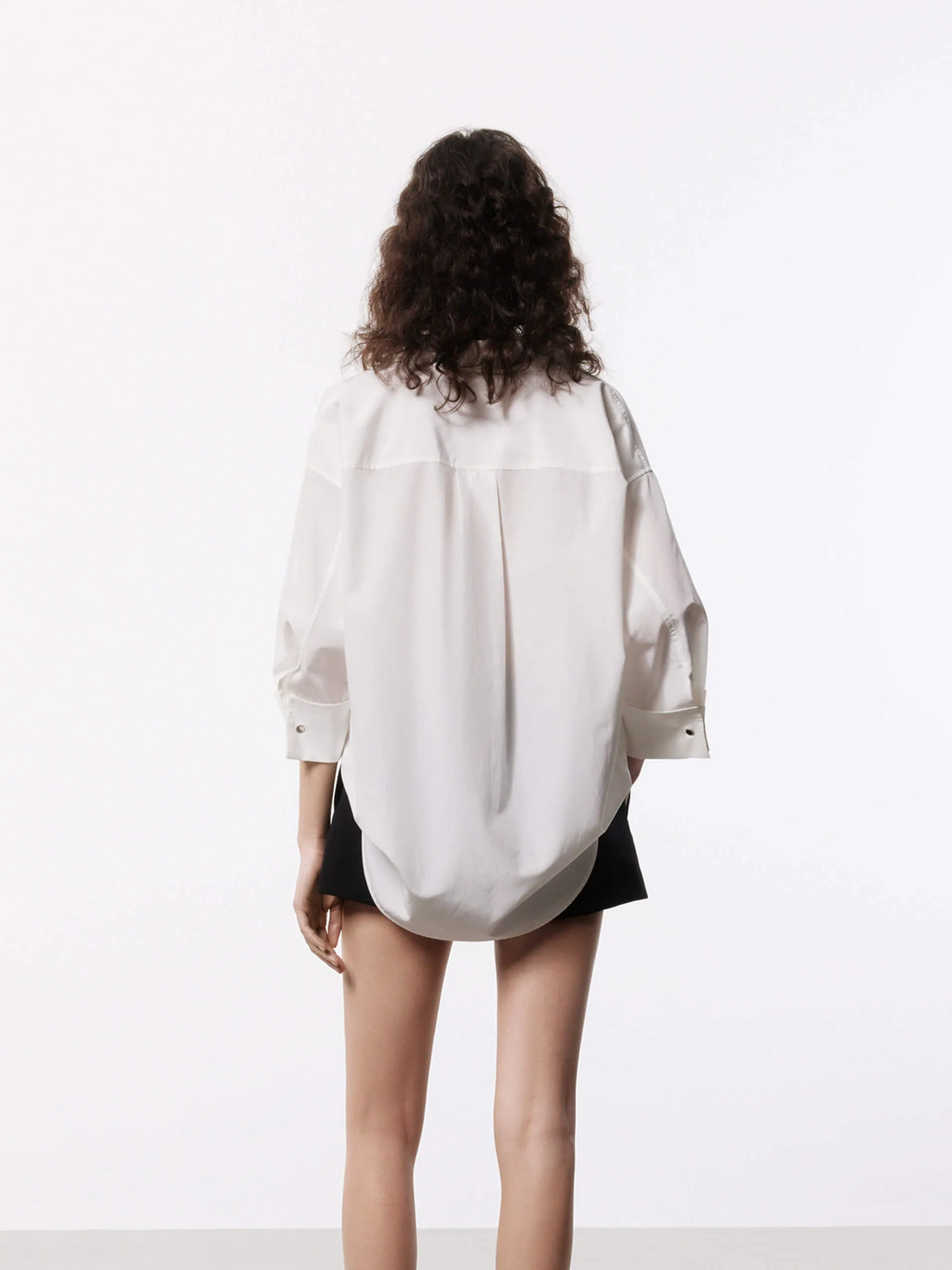 Cotton Silk Tie Shirt sold by Mo&Co product image thumbnail 3