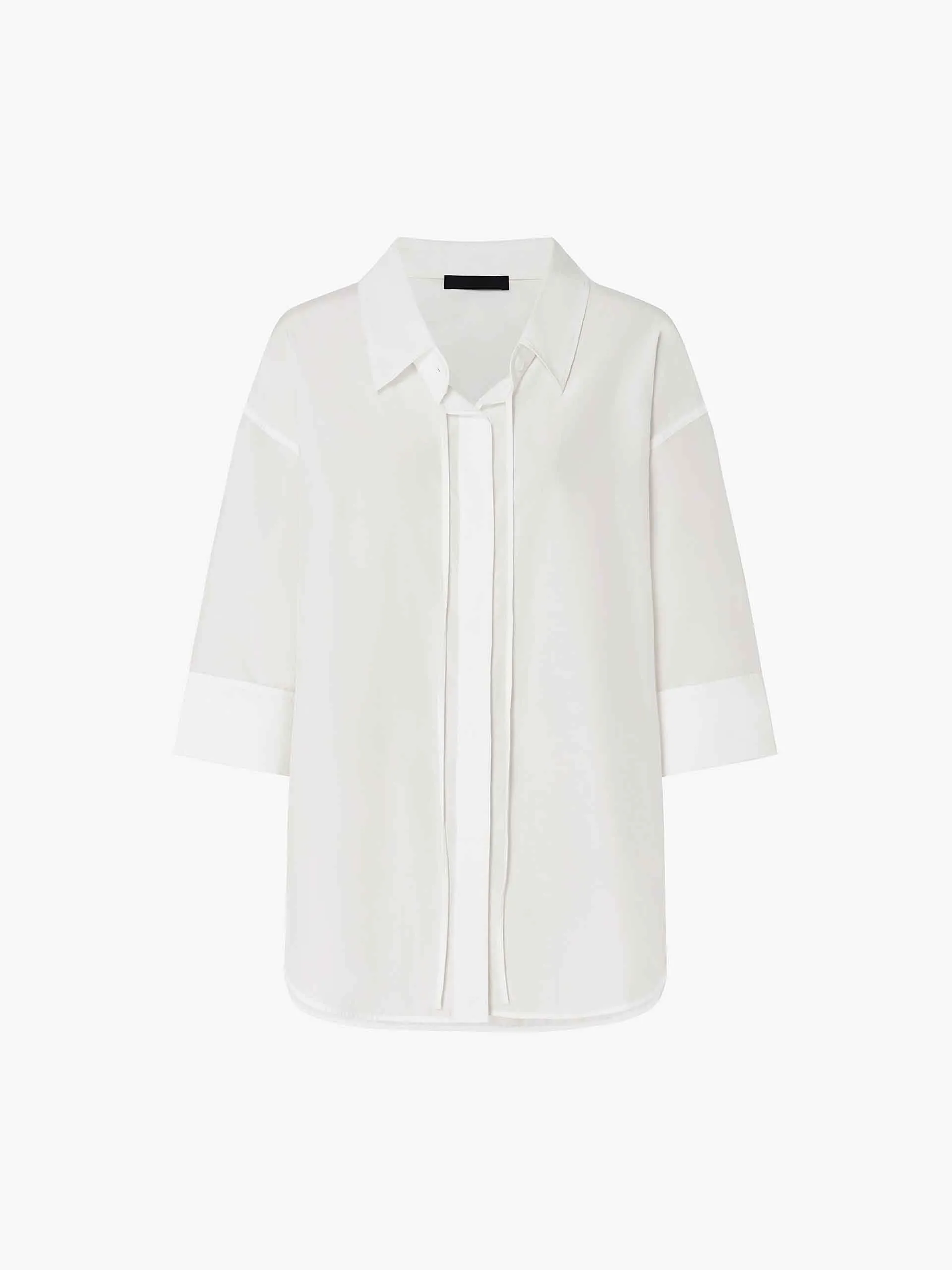 Cotton Silk Tie Shirt sold by Mo&Co product image thumbnail 5