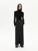 Ribbed Texture Turtleneck Top sold by Mo&Co