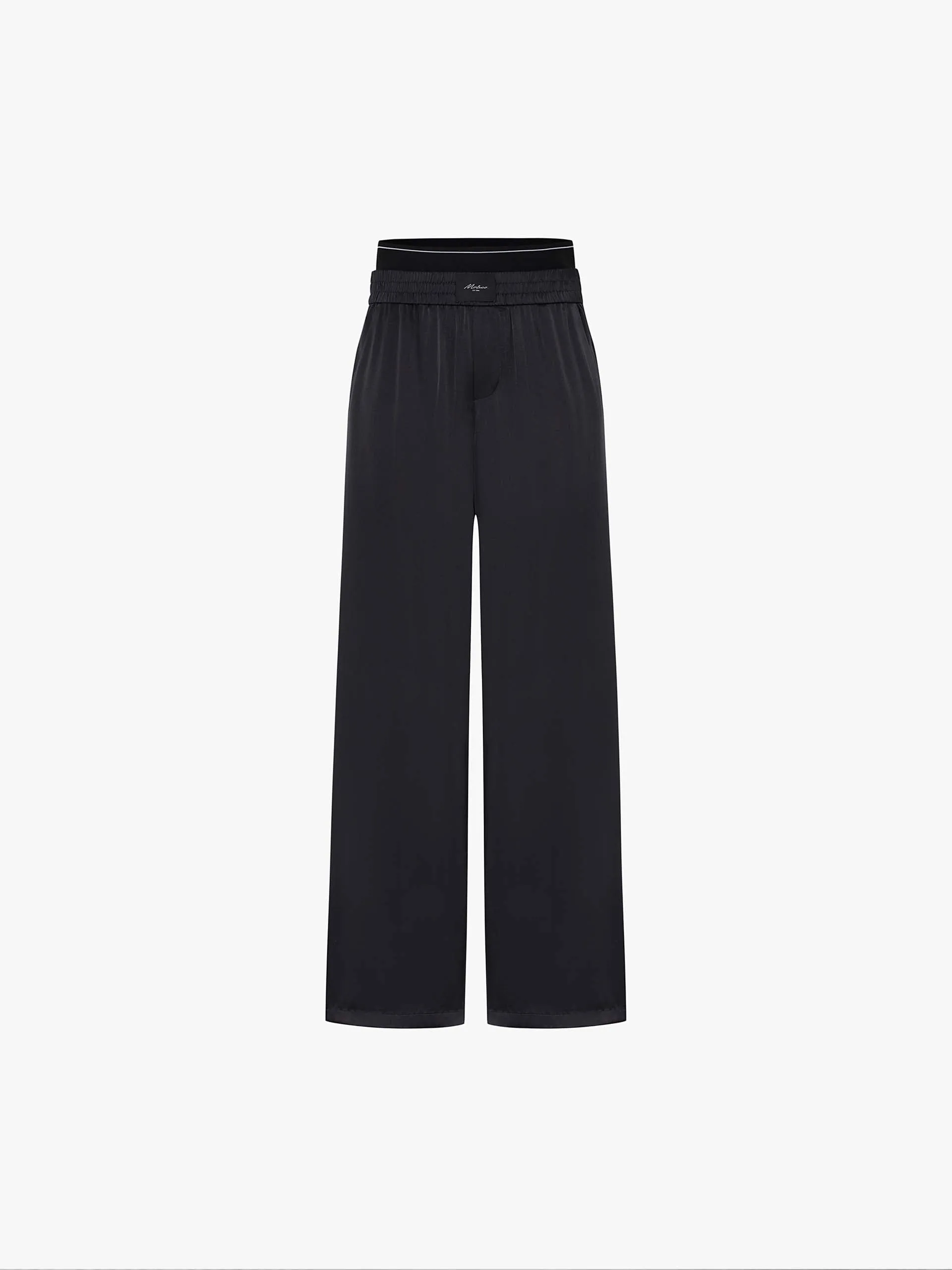 Silk Blend Elastic Pants sold by Mo&Co product image thumbnail 5