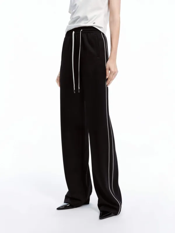 Straight Drawstring Trousers sold by Mo&Co