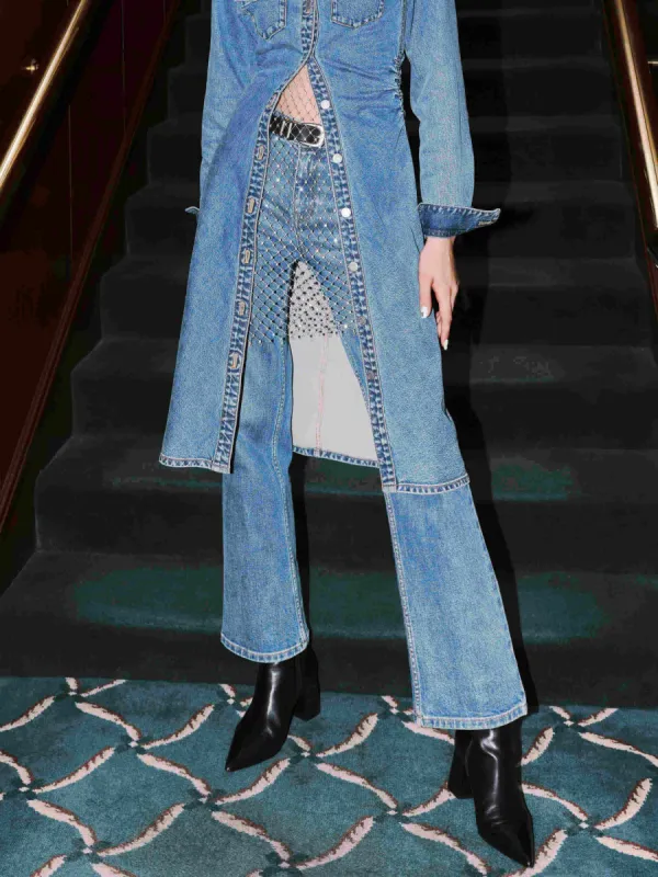 Straight Leg Ankle Jeans sold by Mo&Co