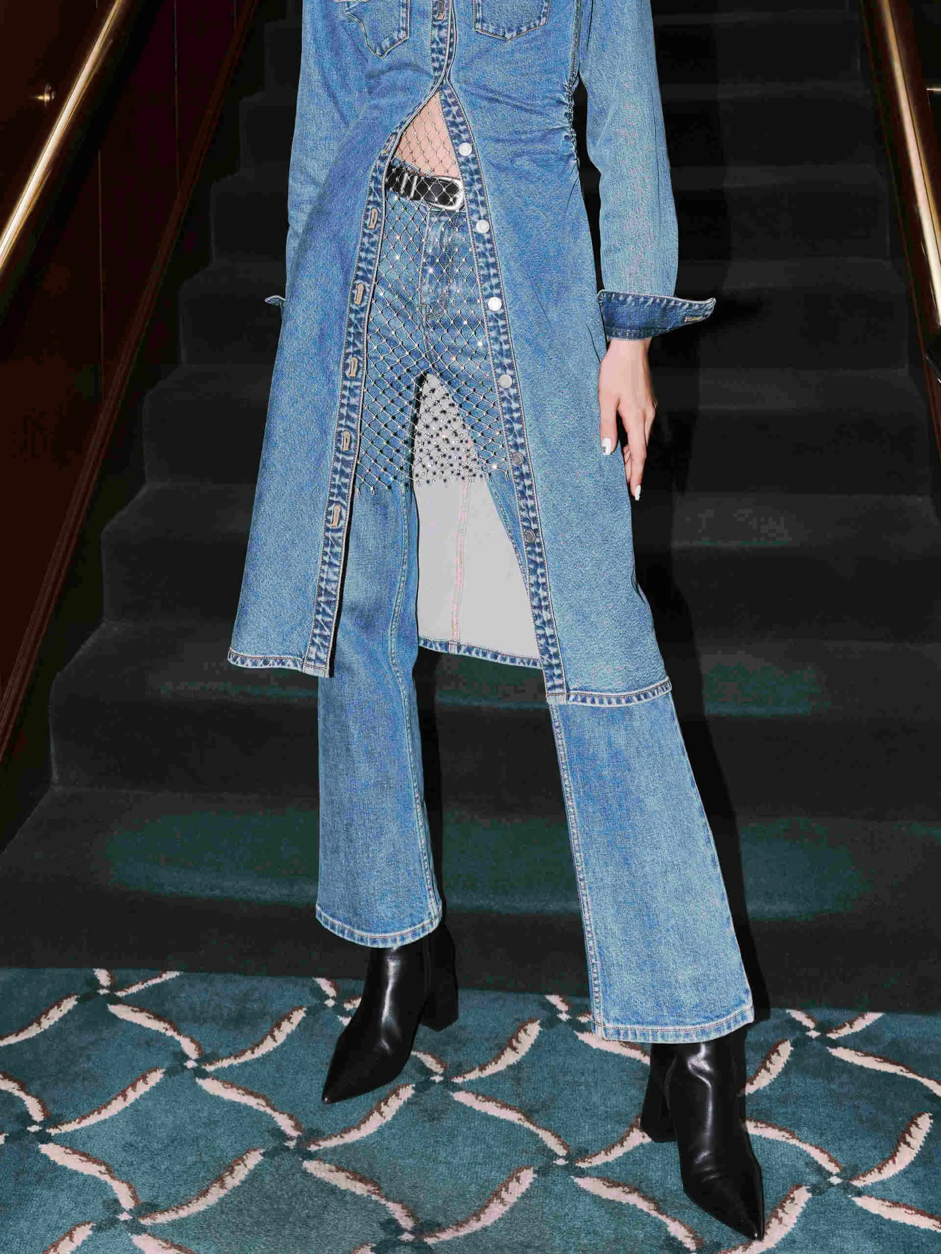 Straight Leg Ankle Jeans sold by Mo&Co