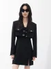 Two-Piece Slim Fit Blazer Dress sold by Mo&Co