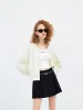 Wool Blend Cable Cardigan sold by Mo&Co