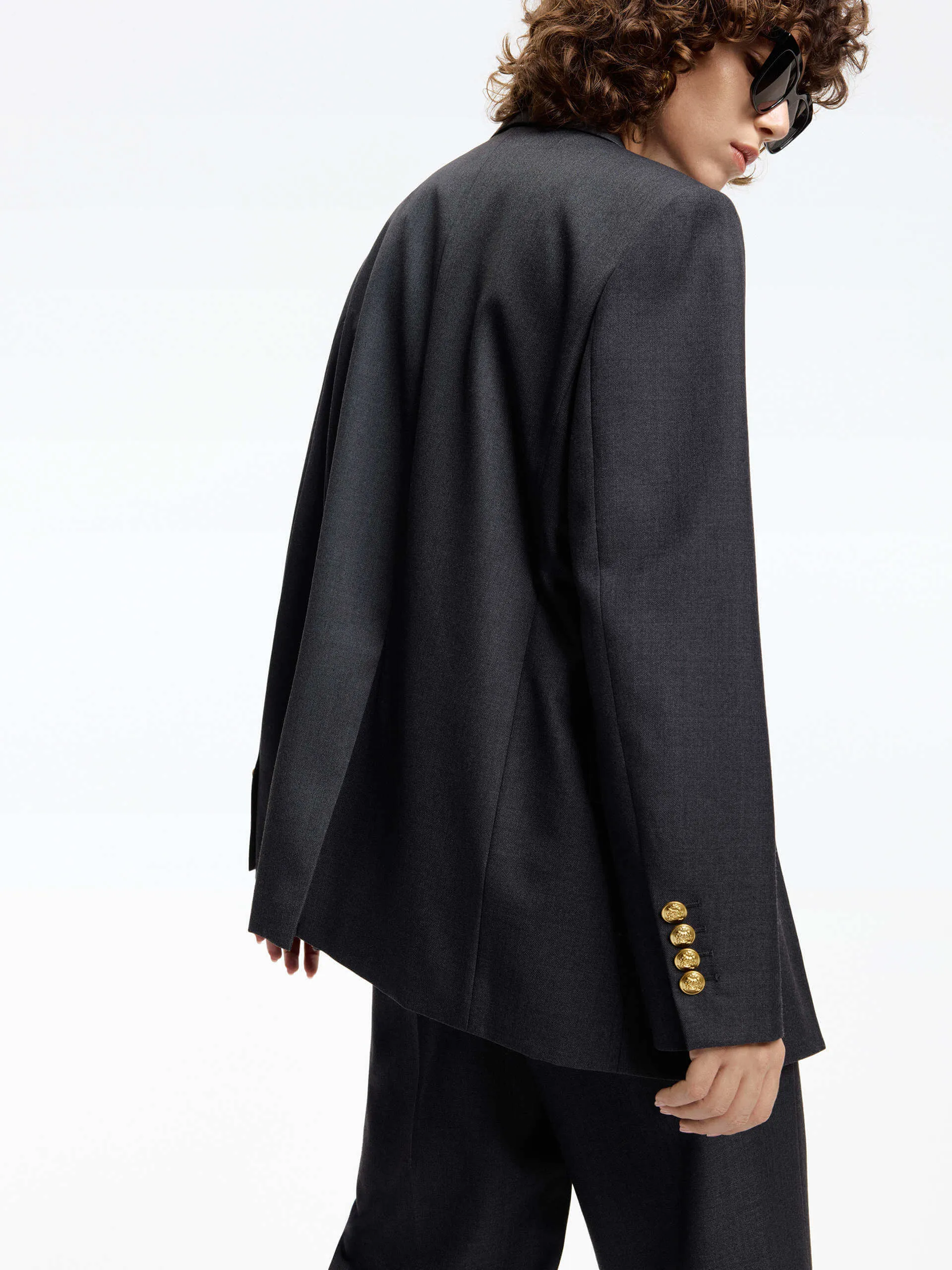 Double Breasted Tailored Blazer sold by Mo&Co product image thumbnail 3