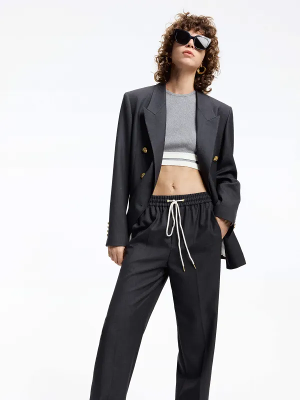 Double Breasted Tailored Blazer sold by Mo&Co