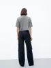 Boxy Fit Cotton T-shirt sold by Mo&Co