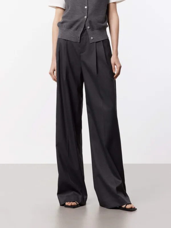 Straight Leg Tailored Pants sold by Mo&Co