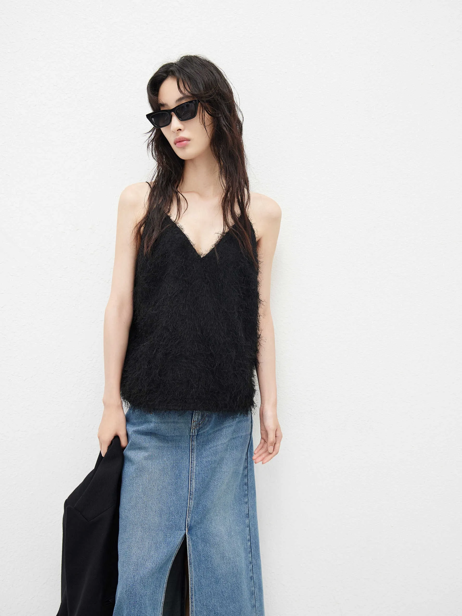 Fringe Detail Cami Top sold by Mo&Co product image thumbnail 3