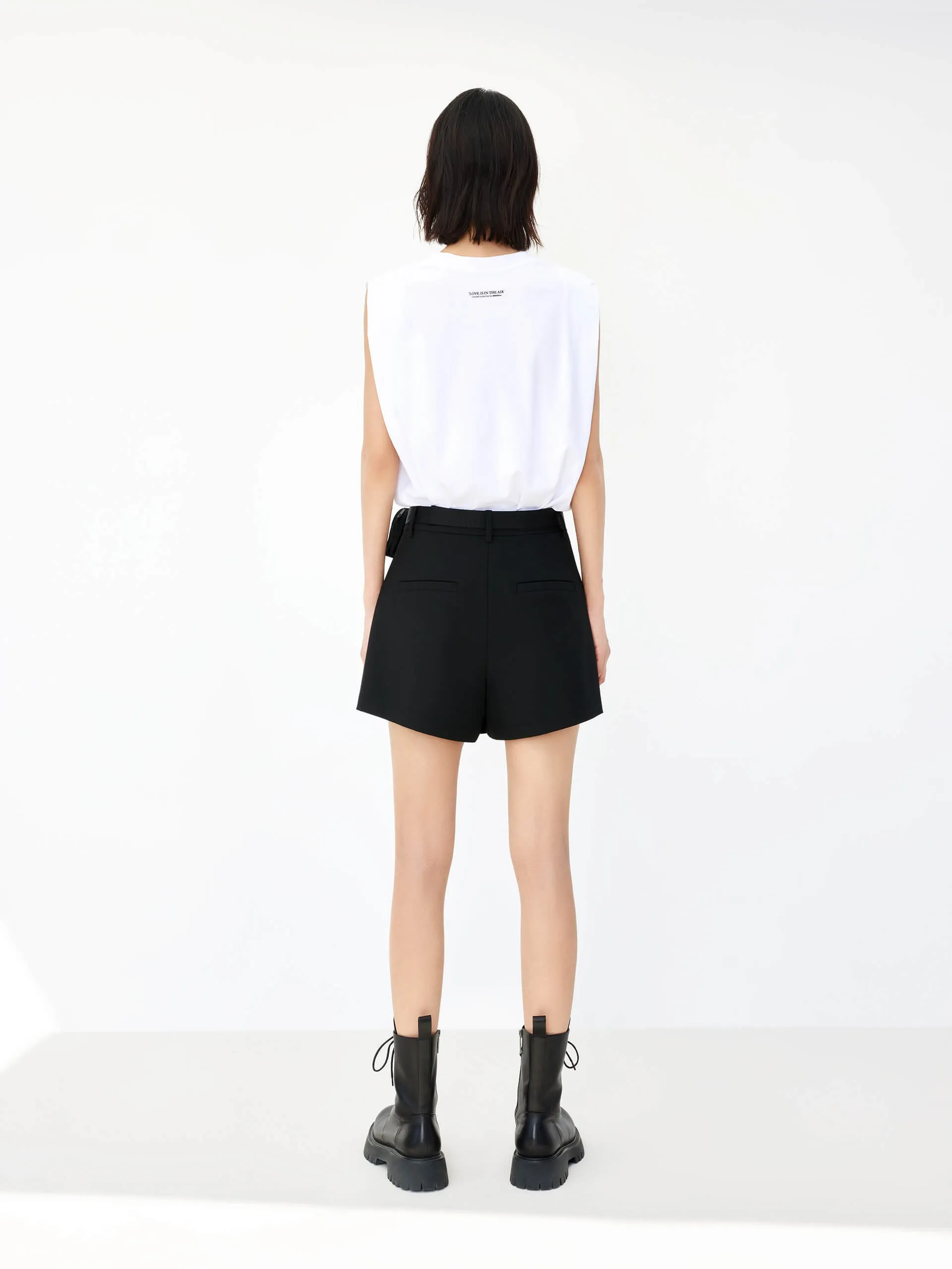 HOT SALE Sleeveless Sweetheart Print T-Shirt sold by Mo&Co product image thumbnail 3