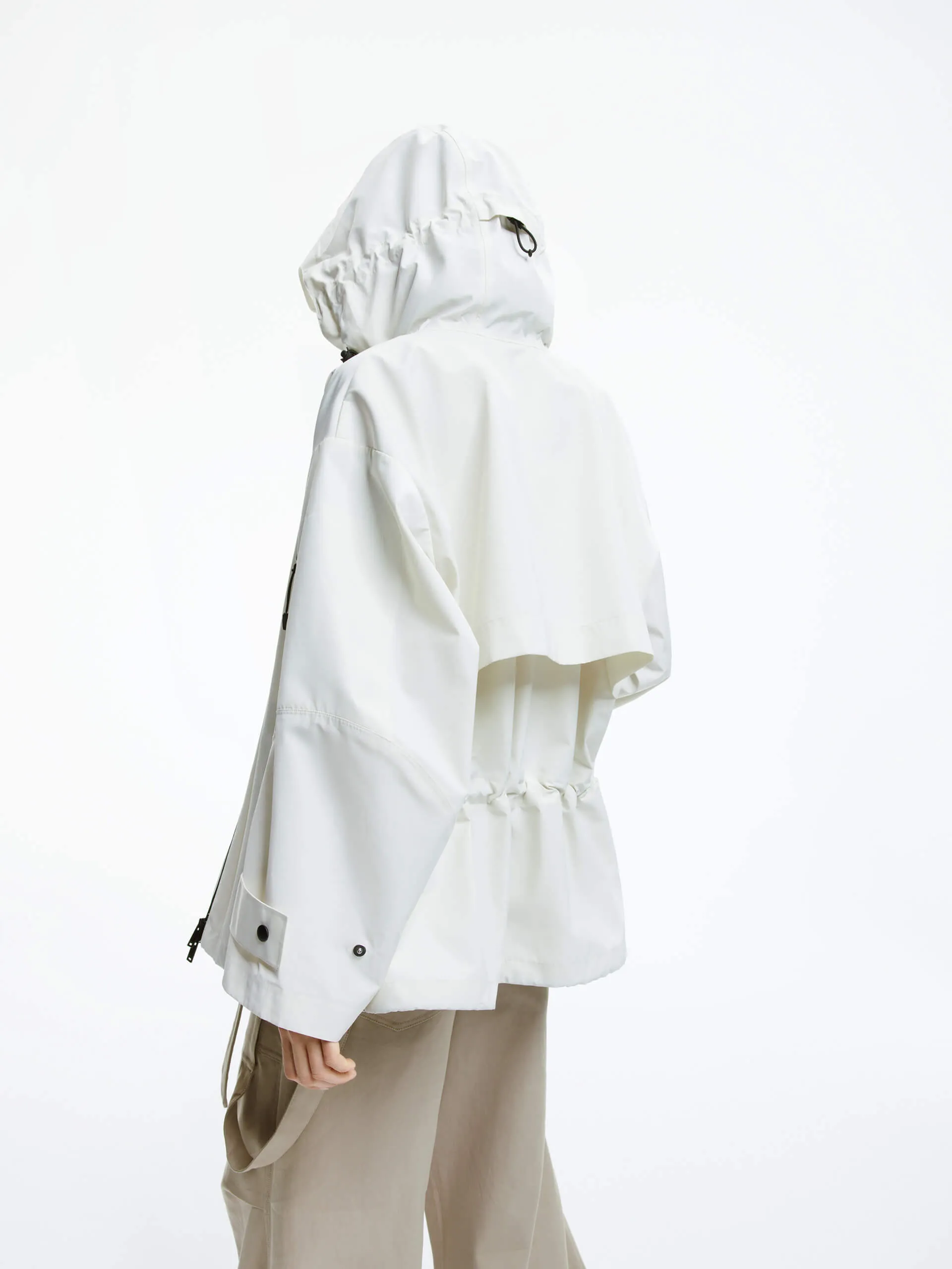 Zipper Detail Hooded Jacket sold by Mo&Co product image thumbnail 3