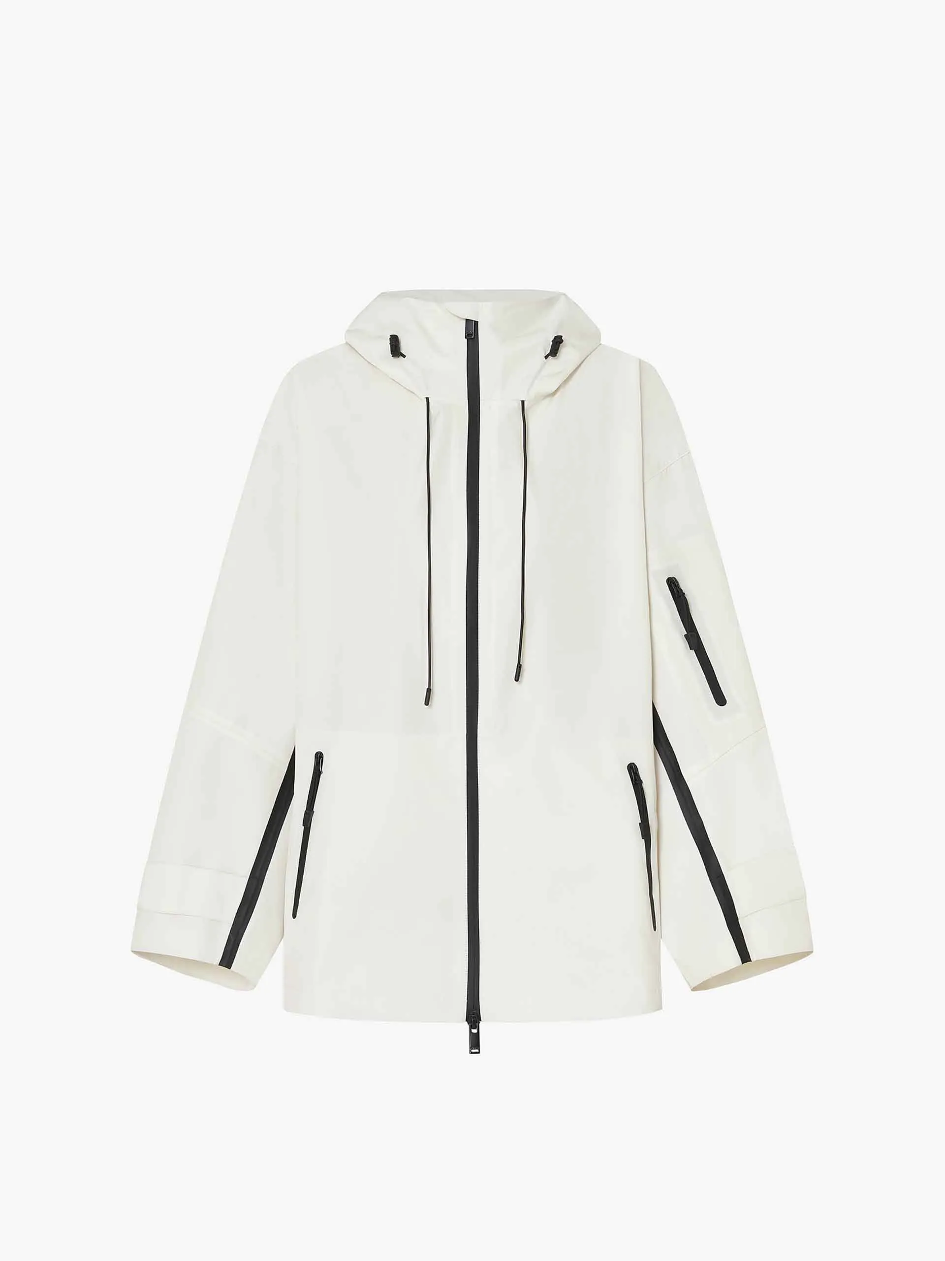 Zipper Detail Hooded Jacket sold by Mo&Co product image thumbnail 5