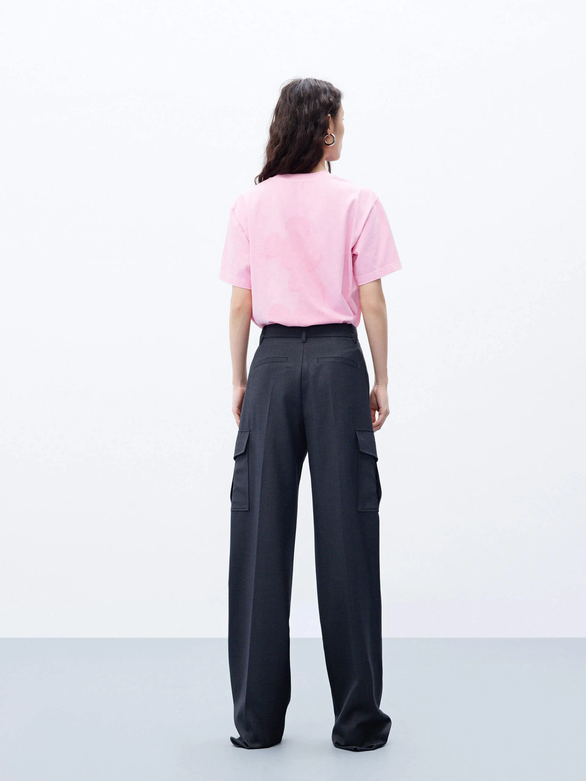 Wool Blend Cargo Pants sold by Mo&Co product image thumbnail 2