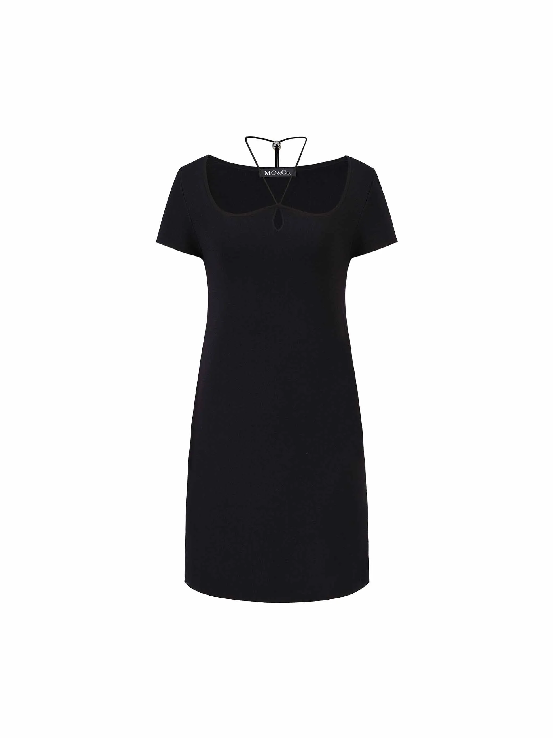 Self Tie Mini Dress sold by Mo&Co product image thumbnail 5