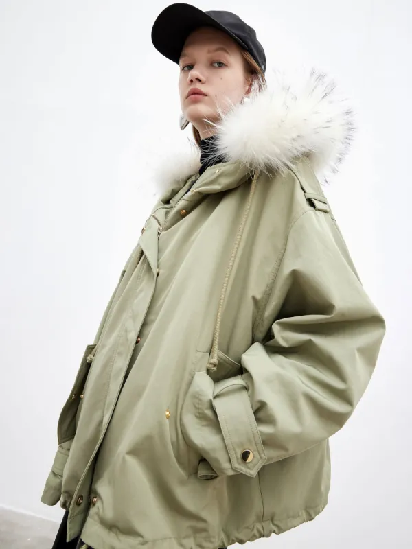Down Jacket with Collar sold by Mo&Co