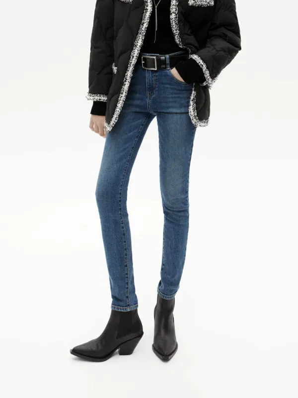 Stretch High Waist Skinny Jeans sold by Mo&Co
