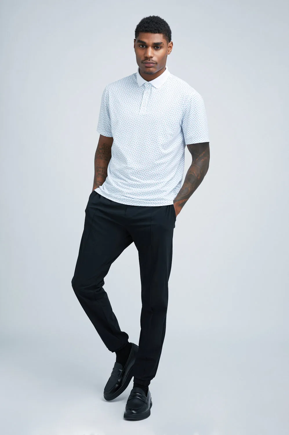 Oceaya Polo Classic Fit Teal Saturn sold by State of Matter product image thumbnail 5