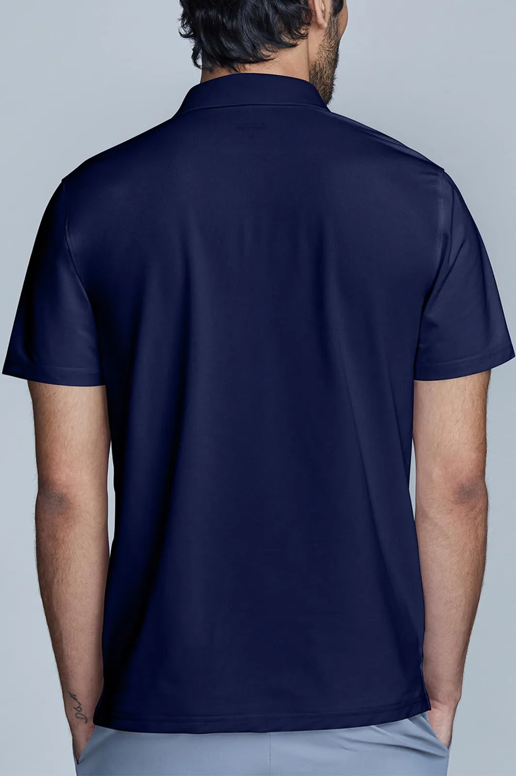 Oceaya Polo Slim Fit Navy sold by State of Matter product image thumbnail 3