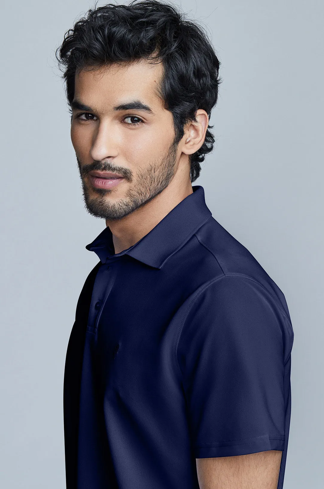 Oceaya Polo Slim Fit Navy sold by State of Matter product image thumbnail 4