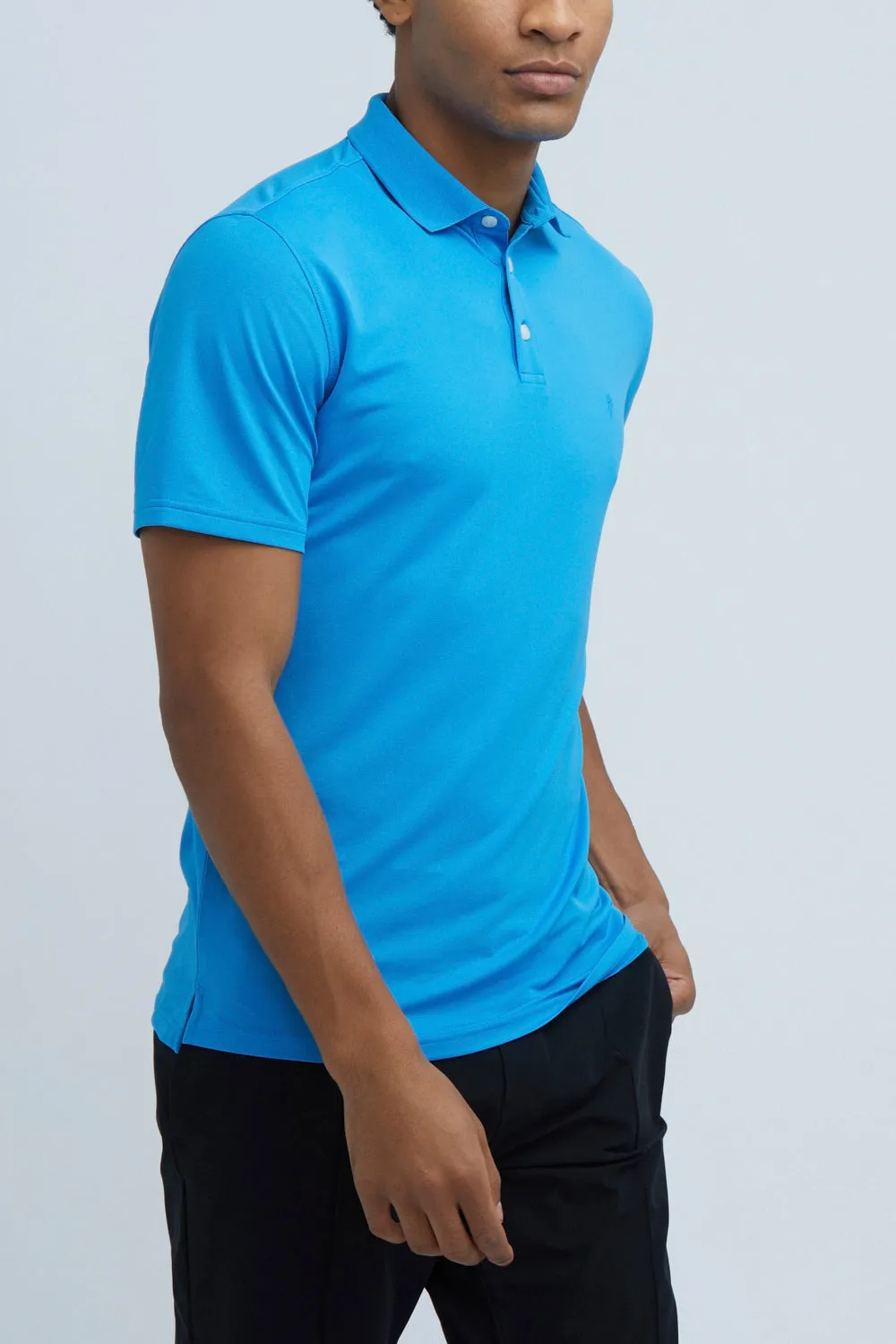 Oceaya Polo Classic Fit Malibu Blue sold by State of Matter product image thumbnail 5