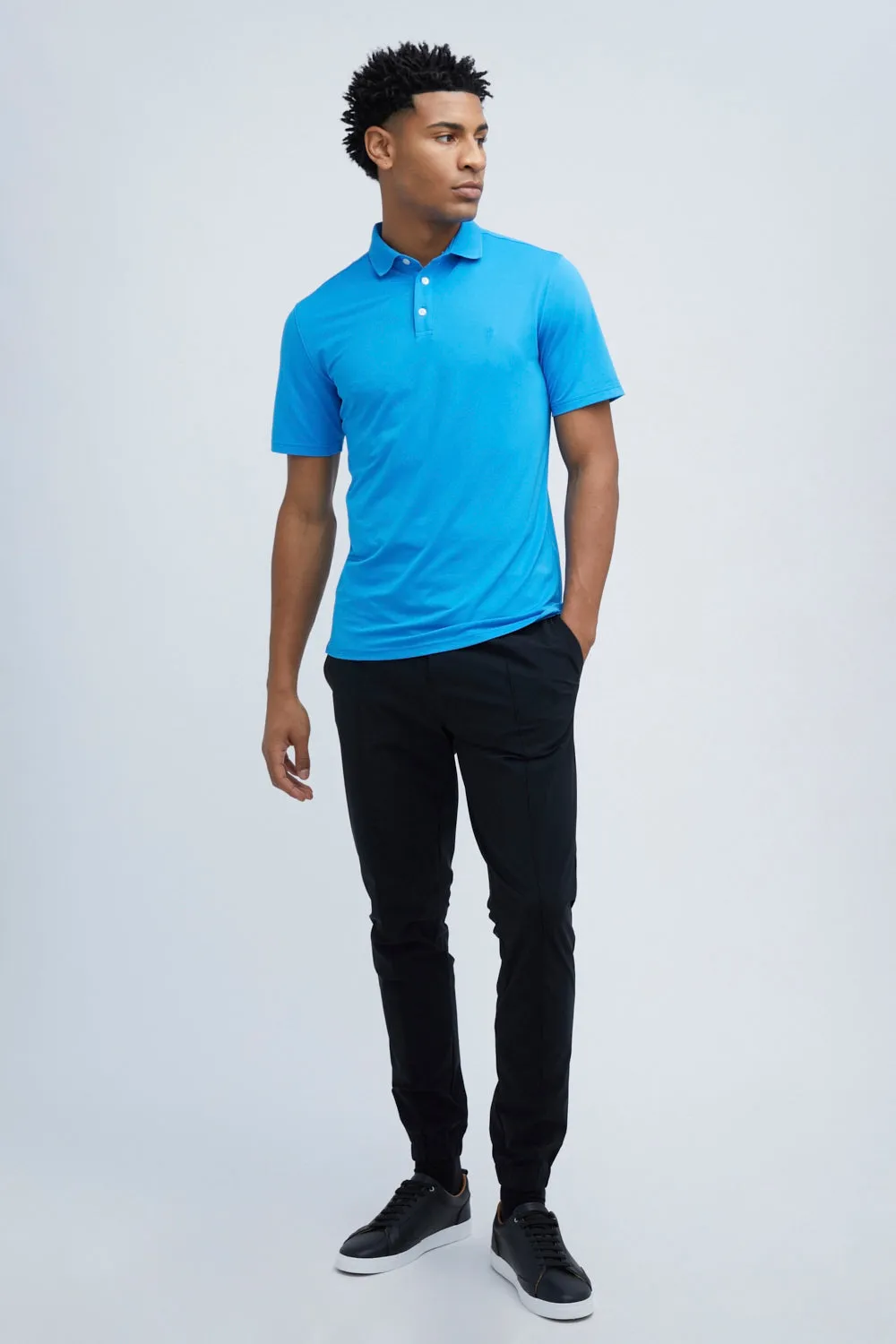 Oceaya Polo Classic Fit Malibu Blue sold by State of Matter product image thumbnail 4
